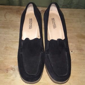MICHAEL KORS Suede Wedges